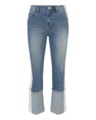 Sjyp Denim Sjyp Painted Cuff Up Jeans Denim P