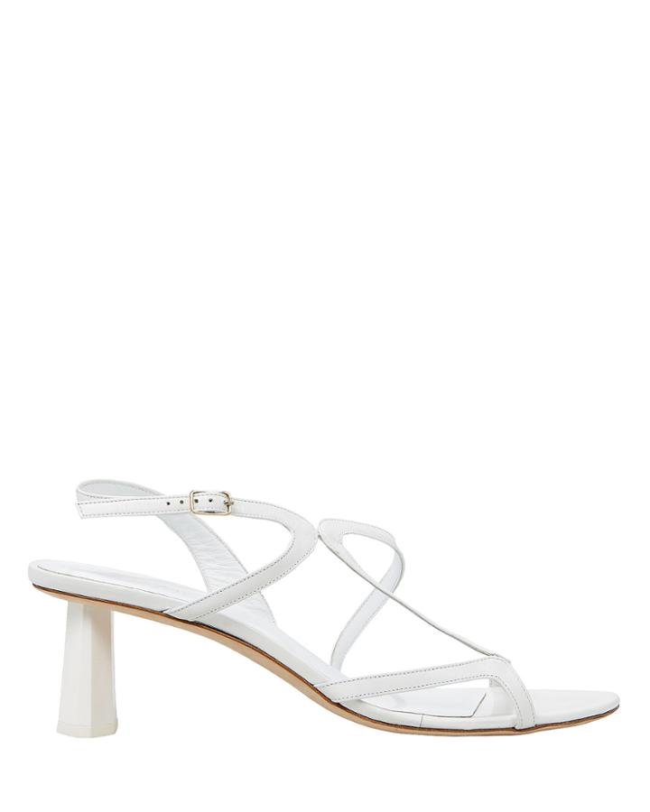 By Far Brigette High Sandals White 39