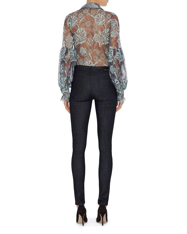 Blk Dnm Point Blue 22 Jean