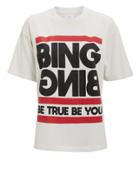 Anine Bing True You T-shirt White/red/black P
