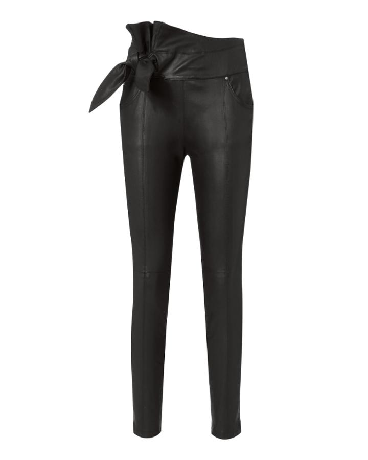 Iro Alpen Leather Skinny Pants
