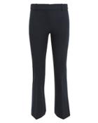 Derek Lam 10 Crosby Navy Crop Flare Trousers Navy 4