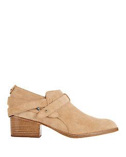 Rag & Bone Harley Beige Suede Ankle Booties