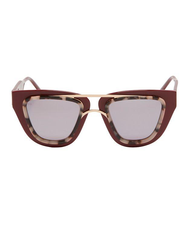 Smoke X Mirrors Soda Pop Burgundy Sunglasses