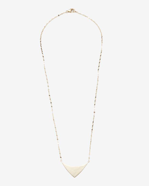 Lana Jewelry Elite Reflector Triangle Pendant Necklace
