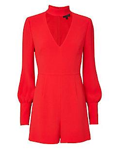 Exclusive For Intermix Alissa V-neck Romper