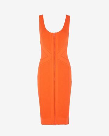 Ohne Titel Zip Front Pointelle Dress