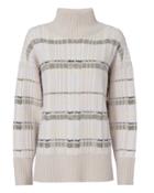 3.1 Phillip Lim Abstract Float Plaid Pullover Sweater