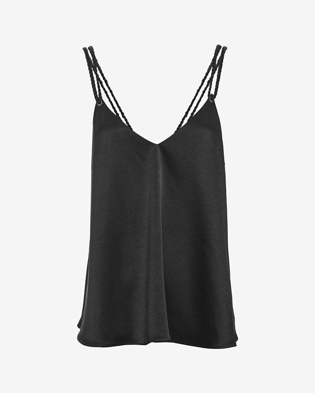 Derek Lam 10 Crosby Exclusive Tassel Braided Strap Cami