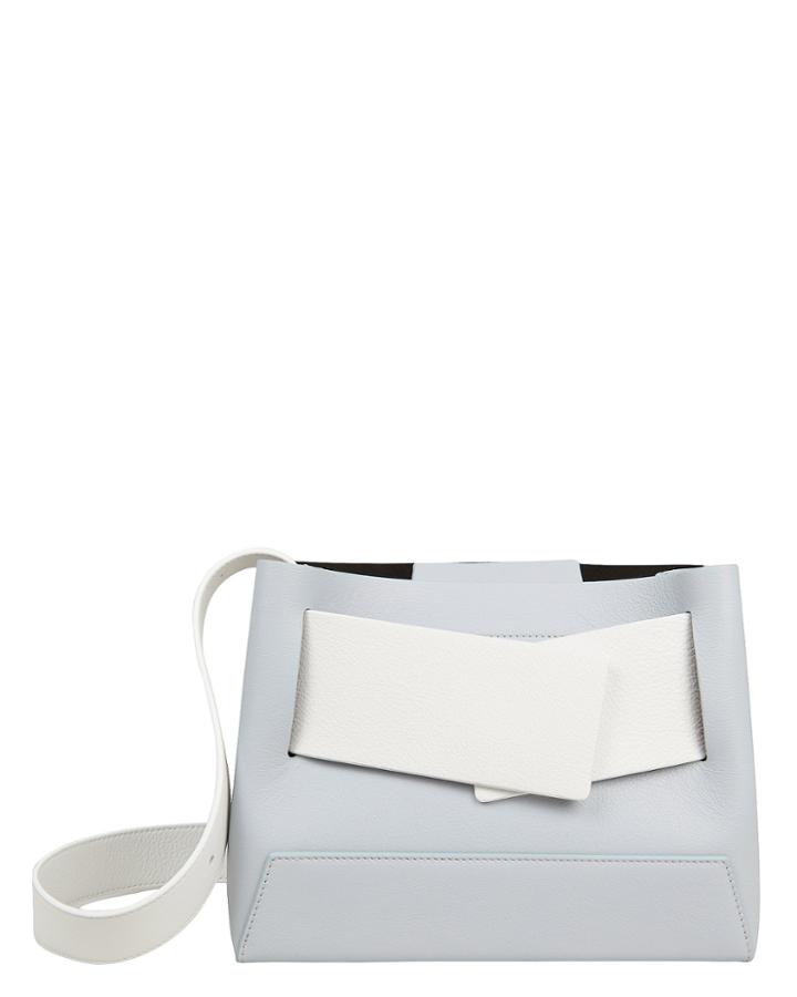 Yuzefi Biggy Shoulder Bag White/light Blue 1size