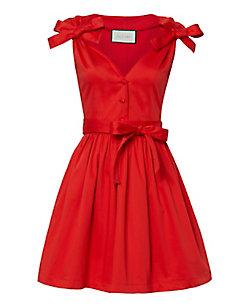 Alexis Sleeveless Poplin Dress