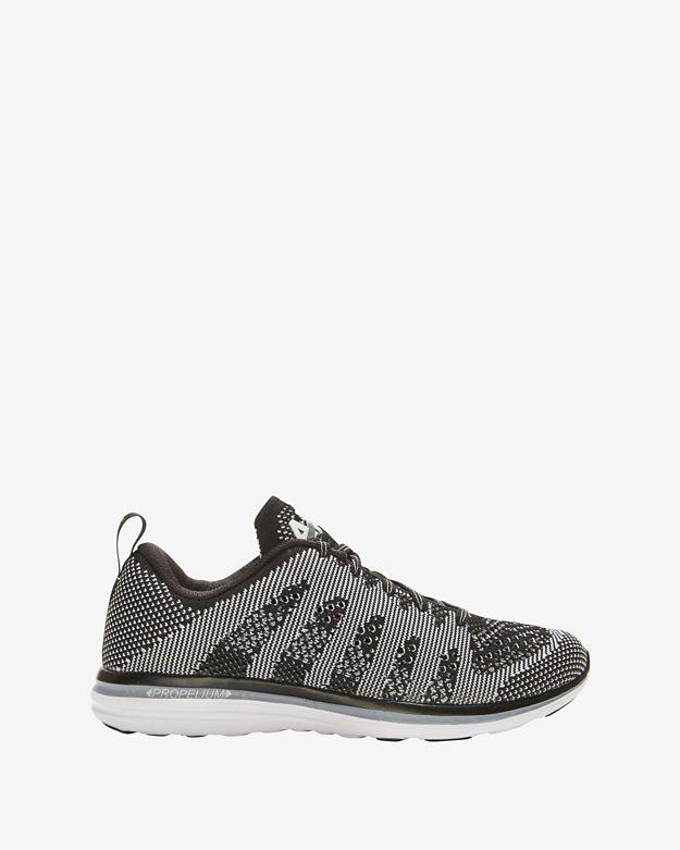 Apl Techloom Performance Sneaker: Black/white