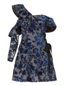 Self-portrait Eyelet Wrap Mini Dress