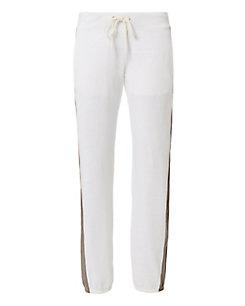 Monrow Vintage Track Stripe Sweatpants