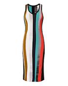 Cinq  Sept Stara Striped Midi Dress