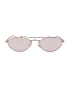 Le Specs Luxe Elliptical Liason Sunglasses Rose 1size