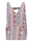 Exclusive For Intermix Leah Sleeveless Print Top