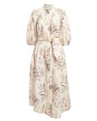 Zimmermann Wayfarer Tropical Shirtdress Beige/floral 2