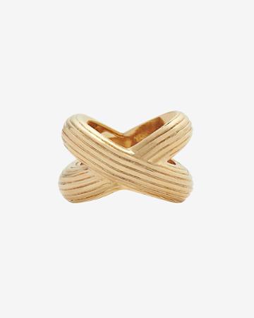 Giles & Brother Large X Knot Ring