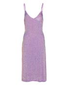Retrofete Retrofte Denisa Sequin Slip Dress Lavender L