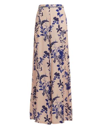 Tatjana Anika Jo Floral Pants Pink/navy S
