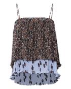 Derek Lam 10 Crosby Pliss 2-in-1 Top And Skirt