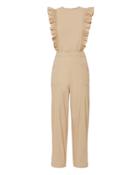 &quot;ganni Phillips Ruffle Jumpsuit&quot;