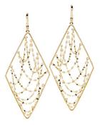 Lana Jewelry Diamond Shape Large Glimmer Earrings