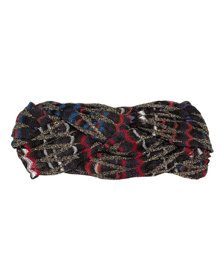 Missoni Lurex Turban Headband Multi 1size