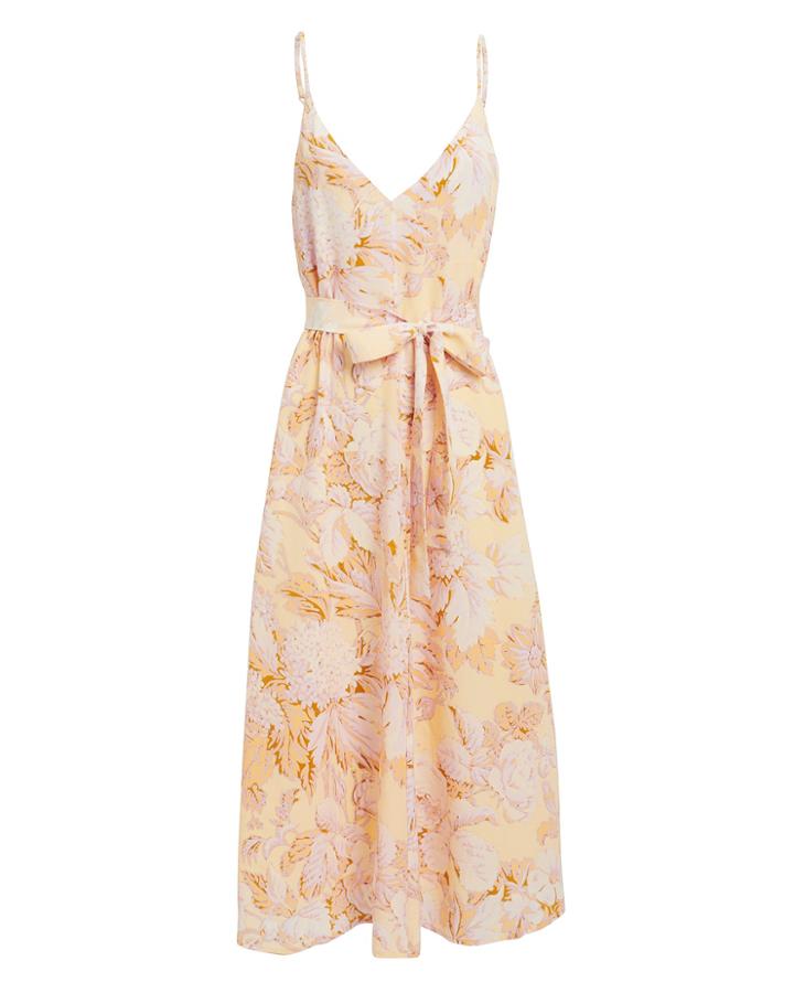 Stine Goya Gianna Hortensia Dress Yellow Floral P