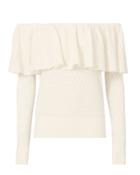 Tanya Taylor Off-the-shoulder Lace Sweater