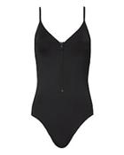 Onia Arianna Half Zip One Piece Swimsuit