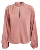 Exclusive For Intermix Intermix Elaine Dusty Rose Blouse Dusty Rose 4