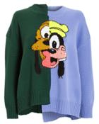 Monse Pluto And Goofy Merino Wool Sweater Blue/green S
