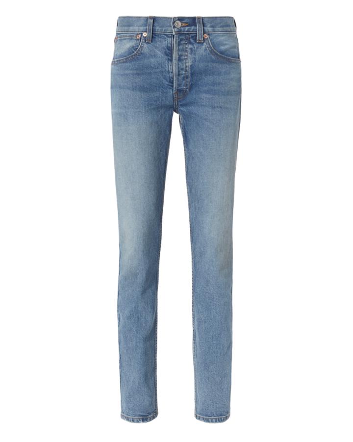 Re/done Light Straight Jeans