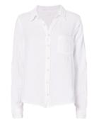 Cp Shades Double Gauze Button Down Top