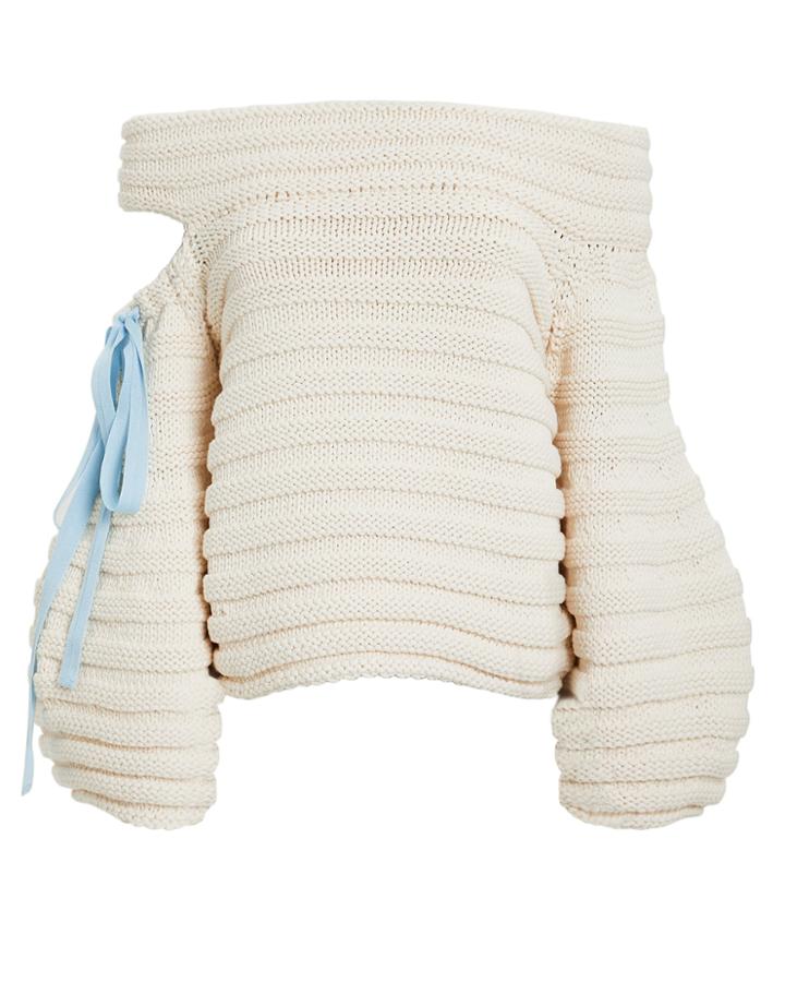 Hellessy Bahia Sweater White/blue S