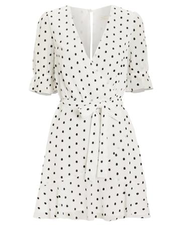 La Maison Talulah Something About You Mini Dress White/black/polka Dots S