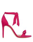 Alexandre Birman Clarita Pink Suede Sandals Pink 38.5