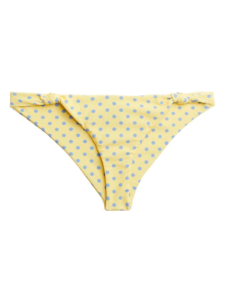 For Love & Lemons Limoncello Bikini Bottom Yellow/blue L