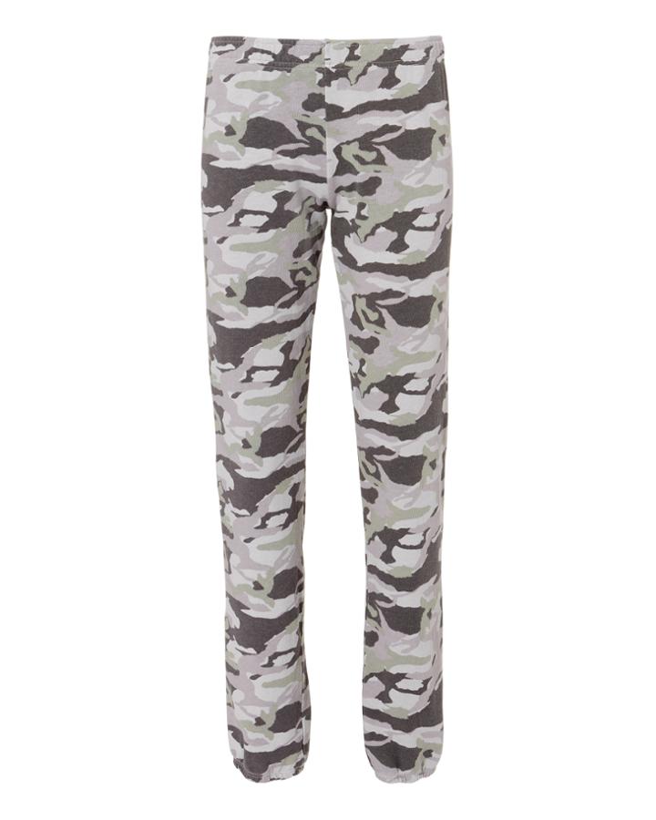 Monrow Grey Camo Sweatpants Multi P