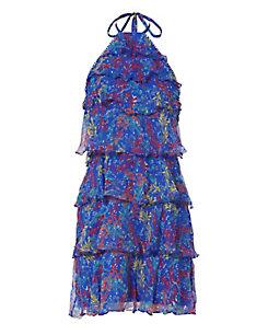 Saloni Bailey Tiered Georgette Dress