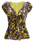 A.l.c. Aya Top Purple/yellow 4