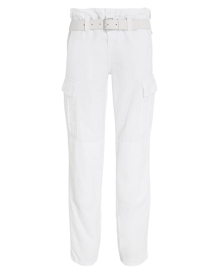 Rta Salinger Belted Pants White L
