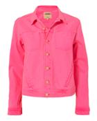 L'agence Celine Pink Denim Jacket Denim P
