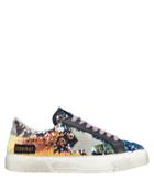 Golden Goose May Ice Star Sequin Sneakers Rainbow Sequin/white 36