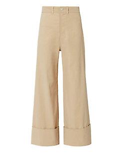 Sea Cuffed Khaki Pants