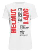Helmut Lang Worldwide Graphic T-shirt White P