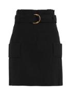 A.l.c. Kai Cargo Mini Skirt Black Zero