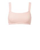 Solid & Striped Madison Basket Weave Bikini Top Pink P